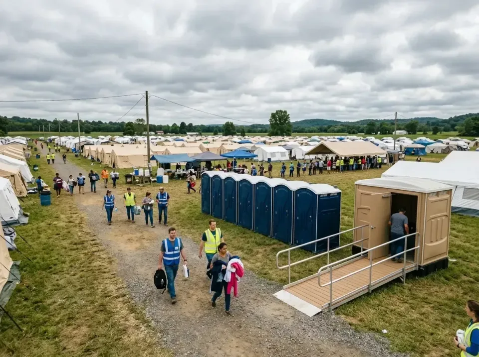disaster-relief-camp-restrooms-010 — frequently asked questions, Dumpster & Portable Bathrooms Rental in North Laurel, MD
